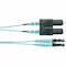 Panduit OS1/2 2-F 1.6MM PATCHCORD, RISER SC-LC DUPLEX YELLOW 1M, F92ERLNSNSNM001 F92ERLNSNSNM001 - alternate 2